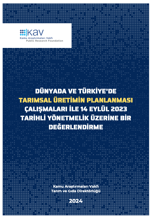 Tarımsal Üretimin Planlanması