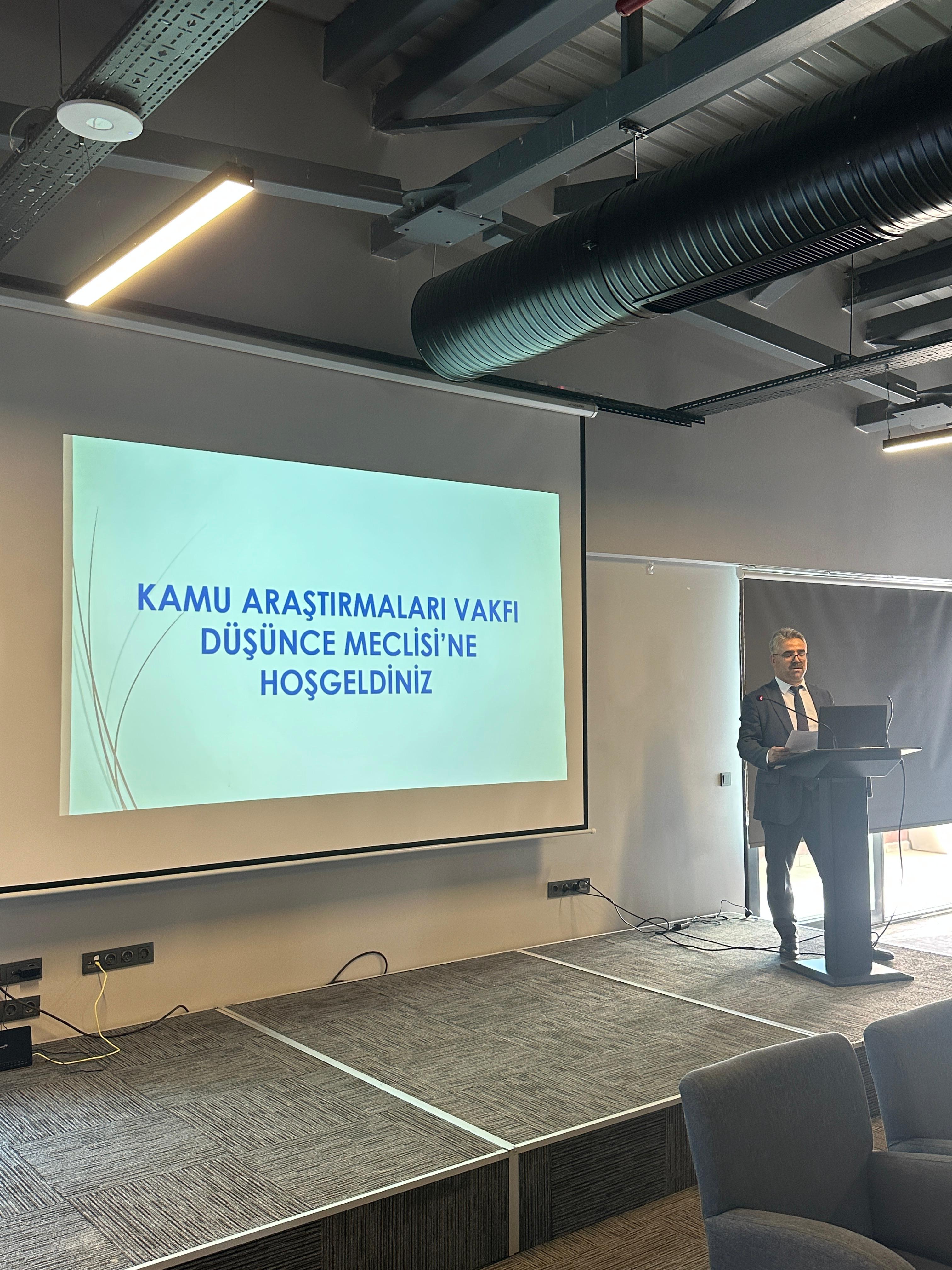 KAV Düşünce Meclisi toplantısından görsel